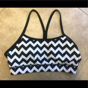Full Tilt Chevron Sports Bra